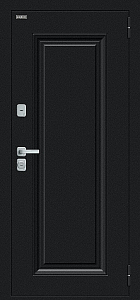 Товар Дверь Thermo Флэш МФ/BChrome Букле черное/Cappuccino Melinga BR6215