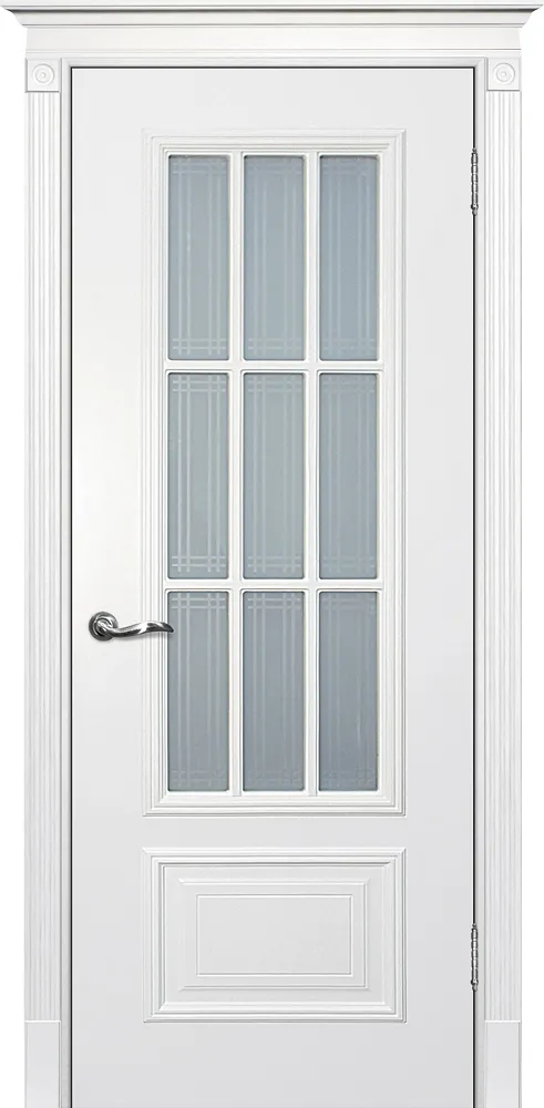 Межкомнатная дверь Смальта 08 Белый ral 9003